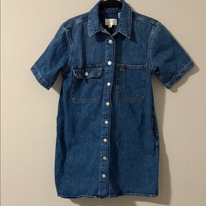 Universal Thread Blue Denim Dress